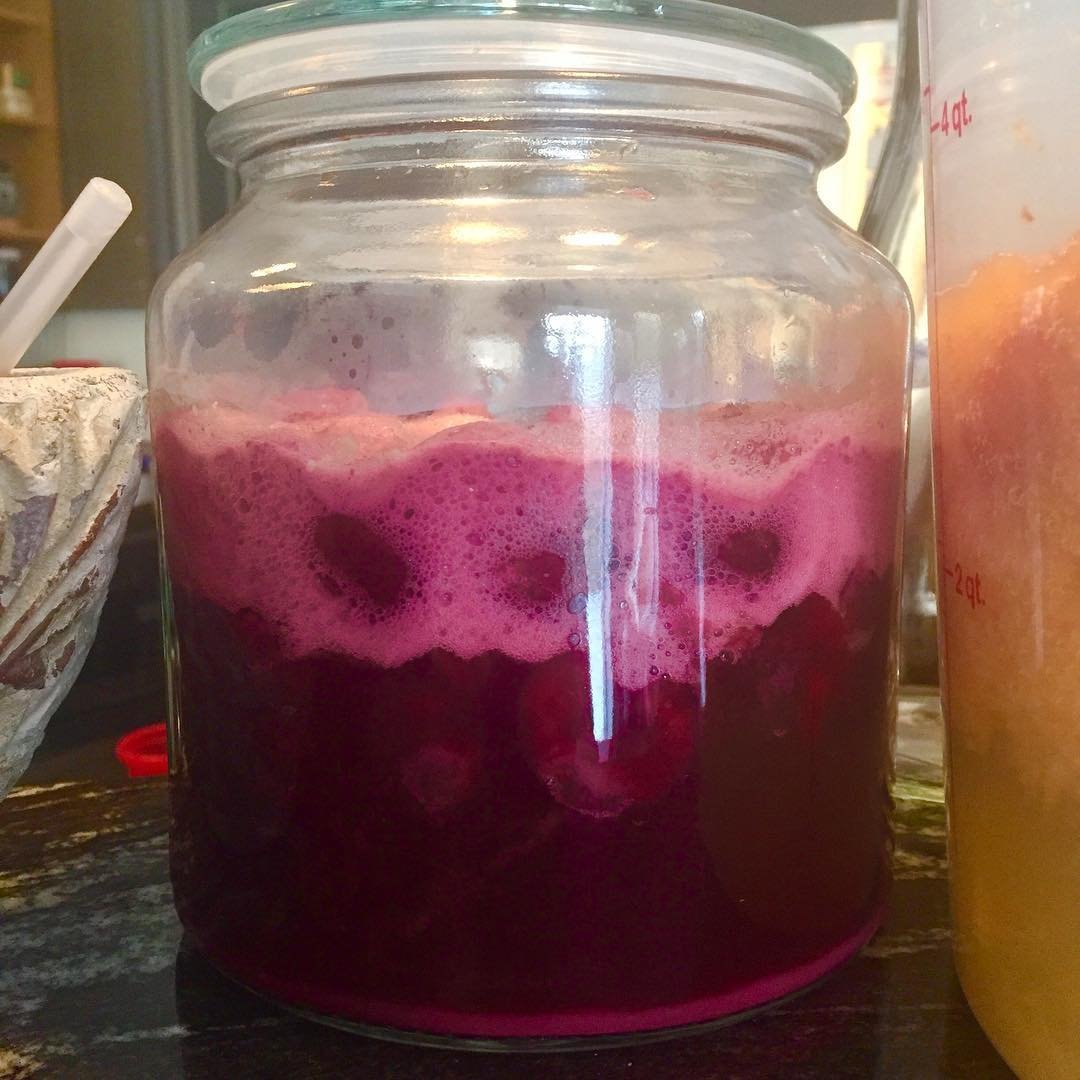 Fermented cherries 🍒👌🏻