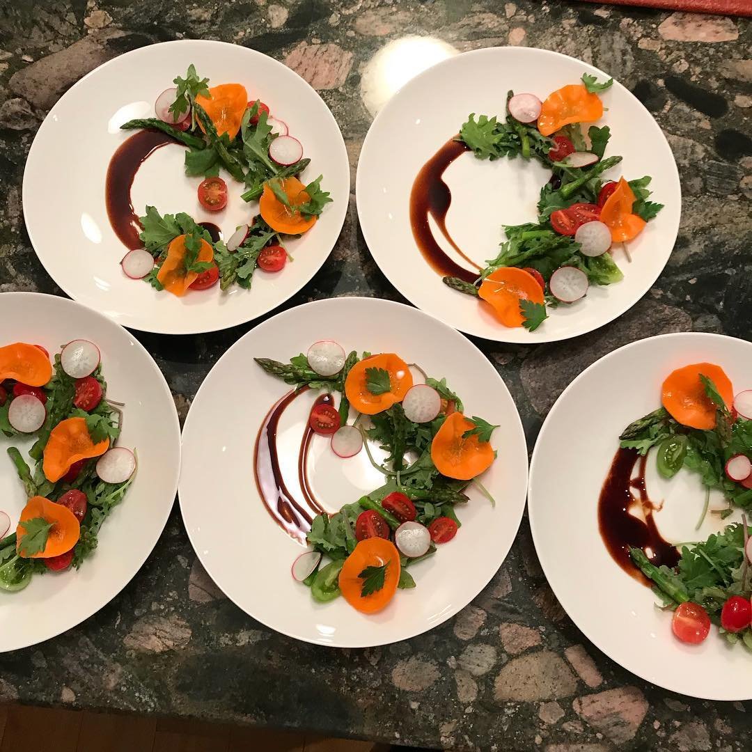 Dinner for 5 tonight. Forgot to take a pic of the main. Classic Sarah move.